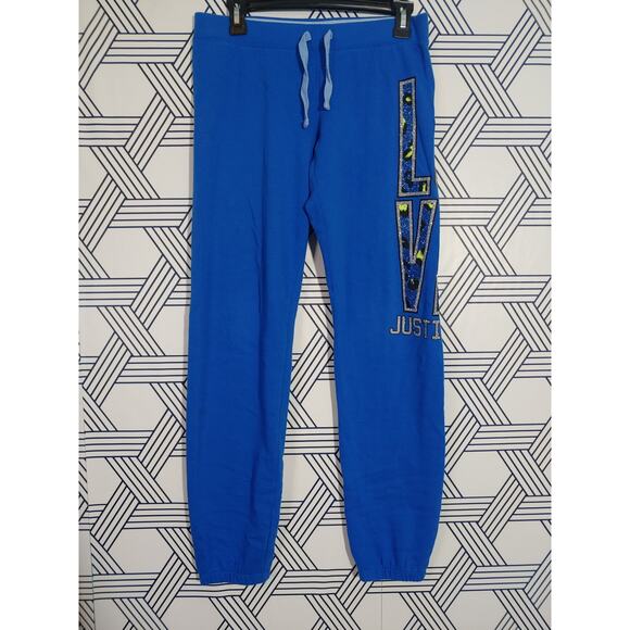 Justice Girls Joggers Size 16 - Picture 1 of 6